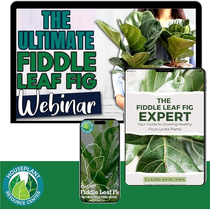 Houseplant Resource Center Fiddle Leaf Fig 3-in-1 Soil Moisture Meter for Plants – Best Indoor Plant Water Meter for Potted Houseplants - Light & Moisture Sensor Probe for Optimal Growth