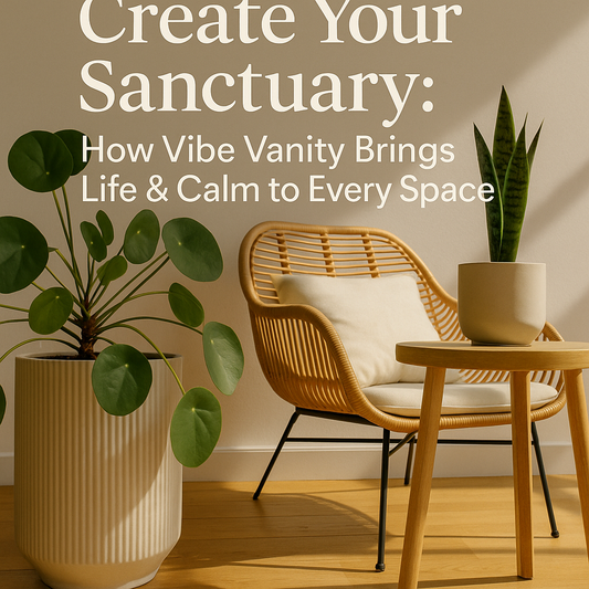 “Create Your Sanctuary: How Vibe Vanity Brings Life & Calm to Every Space”