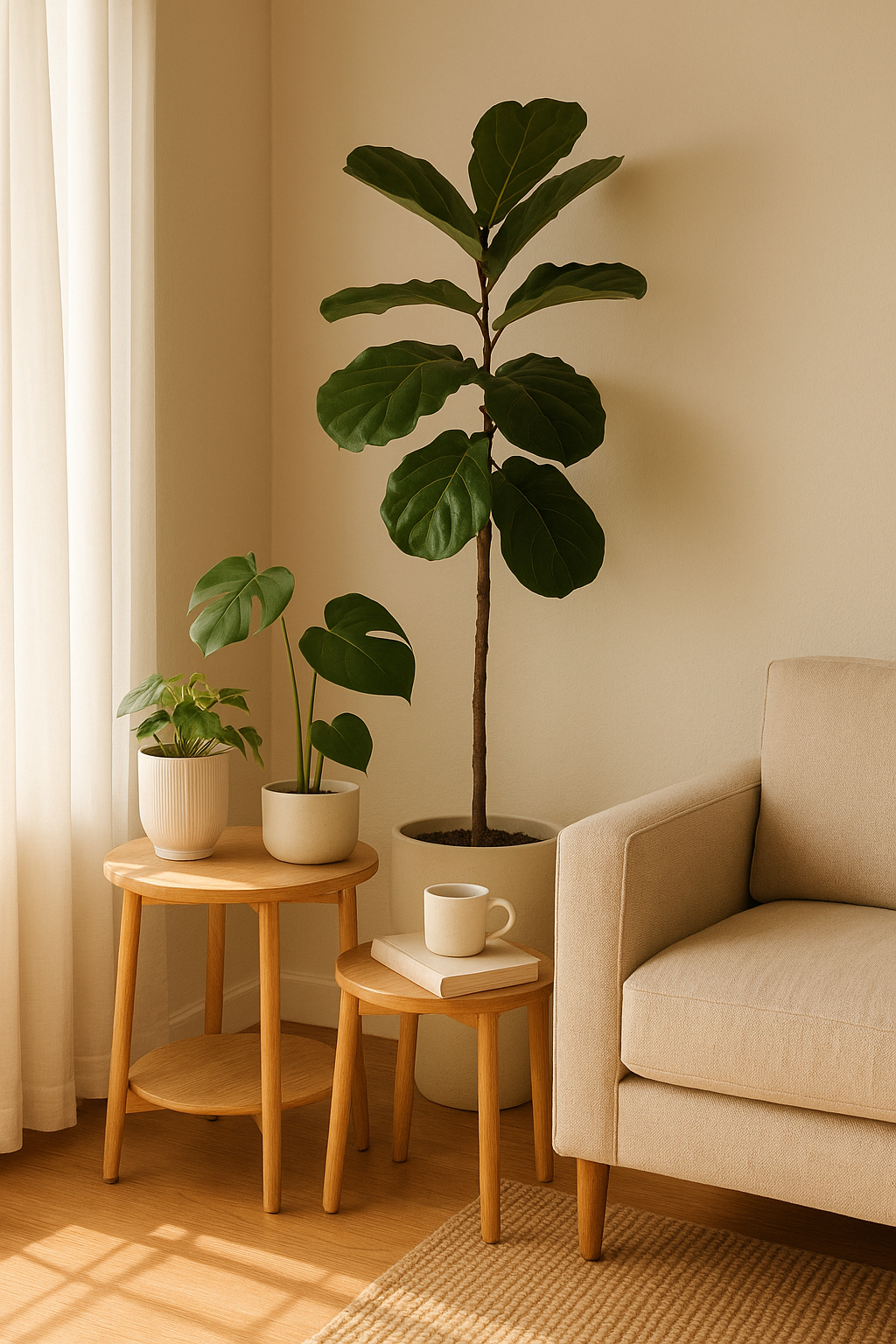 “The Green Corner — How Small Spaces Can Feel Alive with Vibe Vanity”