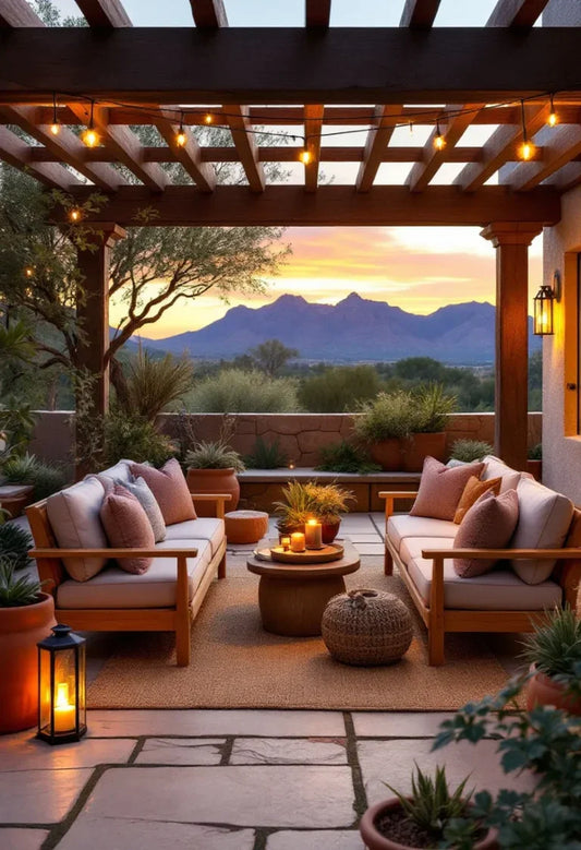 Natural Material Garden Décor: How to Create a Warm, Earthy Outdoor Space