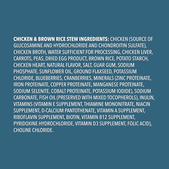 Amazon Brand - Wag Wet Dog Food Topper, Chicken, Lamb, and Salmon Stew in Gravy, 3.5 oz Pouches (Pack of 24)