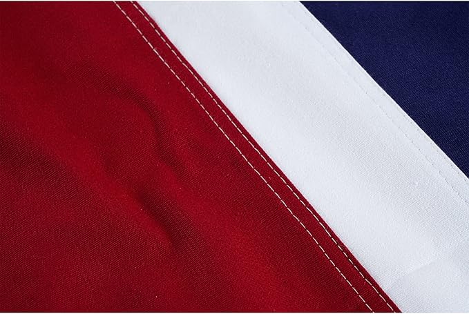 Homissor British Flag Cotton 3x5 Union Jack England Flags Embroidered Sewn Stripes United Kingdom UK Flag Heavy Duty Indoor