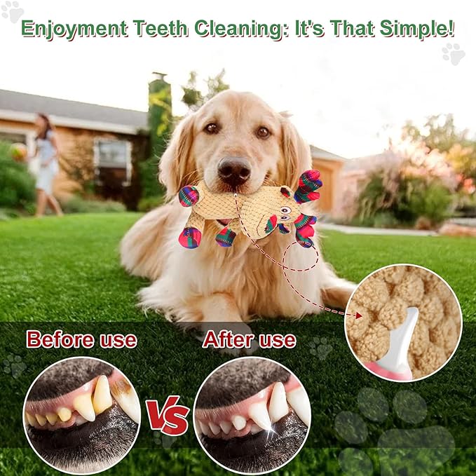 Dog Toy, Squeaky Interactive Dog Toys to Keep Them Busy for Large Small Dogs, Plush Puppy Toys, Best Gifts for Dogs.