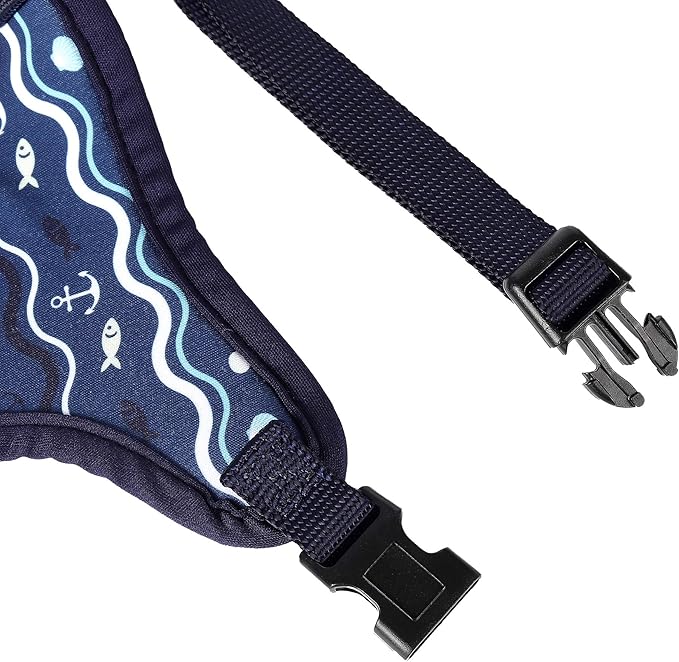 Mile High Life Step in Dog Harness for Small Dogs No Pull, Easy Get on Air Mesh Vest Harness, Adjustable Easy Closures Both Neck and Chest (Blue, XS Chest 11.4"-16.1")