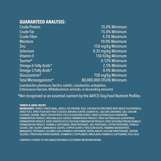 Amazon Brand - Wag Dry Dog Food Grain-Free Turkey & Lentil Recipe, High Protein (24 lb bag)