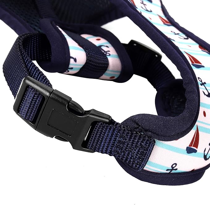 Mile High Life Step in Dog Harness for Small Dogs No Pull, Easy Get on Air Mesh Vest Harness, Adjustable Easy Closures Both Neck and Chest (White, XS Chest 11.4"-16.1")